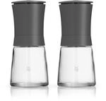 Trend Gew&uuml;rzm&uuml;hlen-Set, 2-teilig, grau
