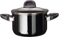 Silit Silargan&reg; Modesto Kochtopf mit Deckel, 20 cm, Black