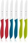 Vespermesser-Set, 6-teilig, Bunt