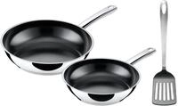 Silit Talis Pfannen-Set mit Pfannenwender, 20 & 24 cm
