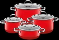 Silit Silargan&reg; Passion Topf-Set, 4-teilig, Red