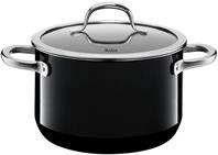 Silit Silargan&reg; Passion Kochtopf mit Deckel, 20 cm, Black