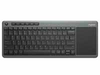 Rapoo K2600 Grau Kabellose Touch-Tastatur