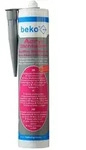 beko Acryl Dichtstoff, plastoelastische Fugendichtmasse, grau, 310 ml