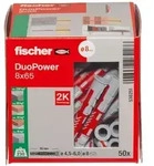 fischer Allzweckd&uuml;bel DuoPower 8 x 65, 50 St&uuml;ck