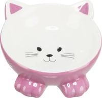 TRIXIE 24807, TRIXIE Napf, erh&ouml;ht, Keramik, 0,15 l / &Oslash; 14 cm