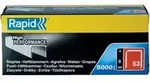 Rapid High PERFORMANCE Heftklammern, Typ 53, 8 mm Schenkell&auml;nge, 5.000 St&uuml;ck