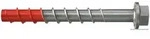 fischer UltraCut FBS II 10 x 60 5/-/- US R Sechskant mit U-Scheibe, 50 St&uuml;ck