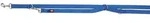TRIXIE Premium V-Leine, doppellagig, XS: 2,00 m / 10 mm, royalblau