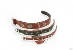 HUNTER Halsband M&uuml;nchen S-M (47), gr&uuml;n/cognac