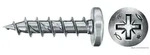 fischer Spanplattenschraube PowerFast FPF II PZF 4,5x16 BC 200 Panhead mit Kreuz...