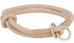 TRIXIE Soft Rope Zug-Stopp-Halsband, 30 cm / &Oslash; 6 mm, rosa/hellrosa