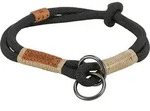 TRIXIE BE NORDIC Zug-Stopp-Halsband XS&ndash;S, schwarz/sand