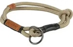 TRIXIE BE NORDIC Zug-Stopp-Halsband M, sand/schwarz