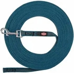 TRIXIE Schleppleine, gummiert, 5 m / 15 mm, petrol