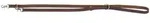 TRIXIE Rustic Fettleder-V-Leine, M&ndash;L: 2,00 m / 20 mm, dunkelbraun