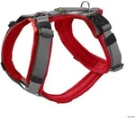HUNTER Geschirr Maldon Up mit Griff M, rot/grau