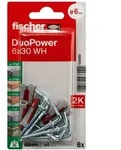 fischer Allzweckd&uuml;bel DuoPower 6 x 30 WH, 6 St&uuml;ck
