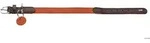 HUNTER Halsband Lemvig S-M (50), orange/dunkelbraun
