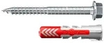 fischer Universald&uuml;bel DuoPower ETA 10 x 50 mit Sicherheitsschraube, 50 St&uuml;ck