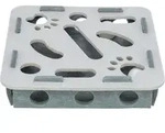 TRIXIE Spielzeug Hole'n'Roll Box, grau