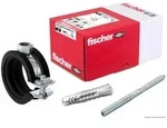 fischer FGRS Rohrschellen-Set 31 - 37 mm, galvanisch verzinkt, 10 St&uuml;ck