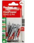 fischer Allzweckd&uuml;bel DuoPower 8 x 40 S PH, 8 St&uuml;ck