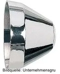 fischer Abdeckkappe AKM 10, chrom, 100 St&uuml;ck