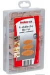 fischer Praktische Helfer Leimen & Verbinden mit Flachd&uuml;beln, 85-teilig