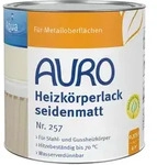 AURO Heizk&ouml;rperlack seidenmatt Nr. 257, wei&szlig;, 0,375 l