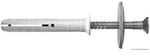 fischer Nageld&uuml;bel N 6 x 40/10 S D Senkkopf-Schraue und Dichtscheibe, nichtroste...