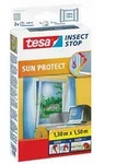 tesa INSECT STOP SUN PROTECT Fliegengitter mit Klettband f&uuml;r Fenster, mit Sonnen...