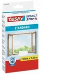 tesa INSECT STOP STANDARD, Fliegengitter mit Klettband f&uuml;r Fenster, wei&szlig;, 1 x 1 ...
