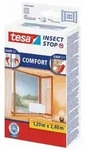 tesa INSECT STOP COMFORT Fliegengitter mit Klettband f&uuml;r bodentiefe Fenster, wei...