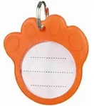 TRIXIE Adressanh&auml;nger, phosphoreszierend, &Oslash; 3,5 cm, orange