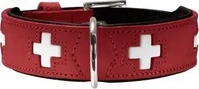 DOG SPORT 41868, DOG SPORT HUNTER Halsband Swiss M-L (60), rot/schwarz