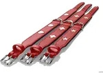 HUNTER Halsband Swiss L-XL (70), rot/schwarz