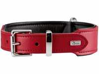 DOG SPORT 46948, DOG SPORT HUNTER Halsband Basic M (55), rot/schwarz