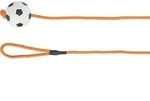 TRIXIE Fu&szlig;ball am Seil, schwimmt, Moosgummi, &Oslash; 6 cm / 1,00 m