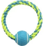 TRIXIE Ring, Tau, mit Tennisball, &Oslash; 6 cm / &Oslash; 18 cm