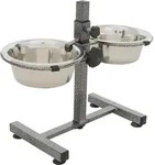 TRIXIE Hundebar, Edelstahl / Metall, 2 x 0,75 l / &Oslash; 17 cm