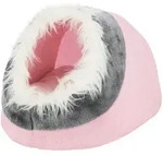 TRIXIE H&ouml;hle Minou, 35 x 26 x 41 cm, rosa / grau