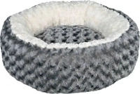 TRIXIE 38958, TRIXIE Bett Kaline, rund, &Oslash; 50 cm, grau / creme
