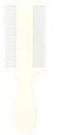 TRIXIE 2400, TRIXIE Floh- und Staubkamm, beidseitig, Kunststoff, 14 cm