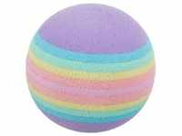 TRIXIE Set Rainbow-Bälle, Schaumstoff, Ø 4 cm, 4 Stück