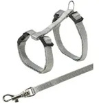 TRIXIE Junior K&auml;tzchengeschirr mit Leine, 19&ndash;31 cm / 8 mm, 1,20 m