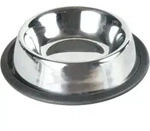 TRIXIE Napf, Edelstahl / Gummiring, 0,2 l / &Oslash; 15 cm
