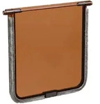 TRIXIE Ersatzklappe Freilauft&uuml;r #3869, 14,7 x 15,8 cm, braun