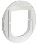 TRIXIE SureFlap Montageadapter Freilauft&uuml;r #38530, &Oslash; 28,5 cm, wei&szlig;