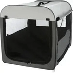 TRIXIE Soft Kennel Basic, M&ndash;L: 70 x 75 x 95 cm, dunkelgrau / hellgrau